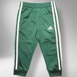 Kids Forest Green adidas Track Pants – Size 2T